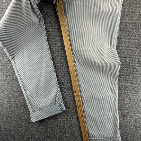 Carve Designs Jeans Women Size 6 Striped Blue White Stretch Adult ACTL 28 - Picture 5 of 16